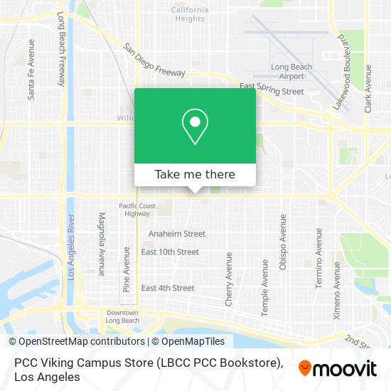 Mapa de PCC Viking Campus Store (LBCC PCC Bookstore)