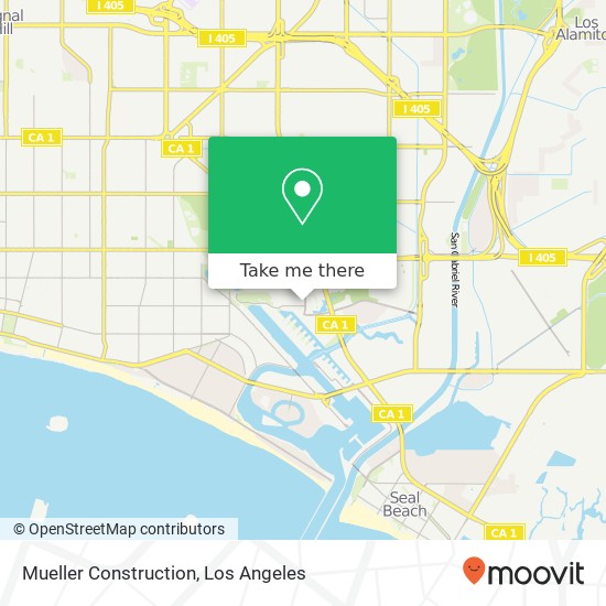 Mapa de Mueller Construction