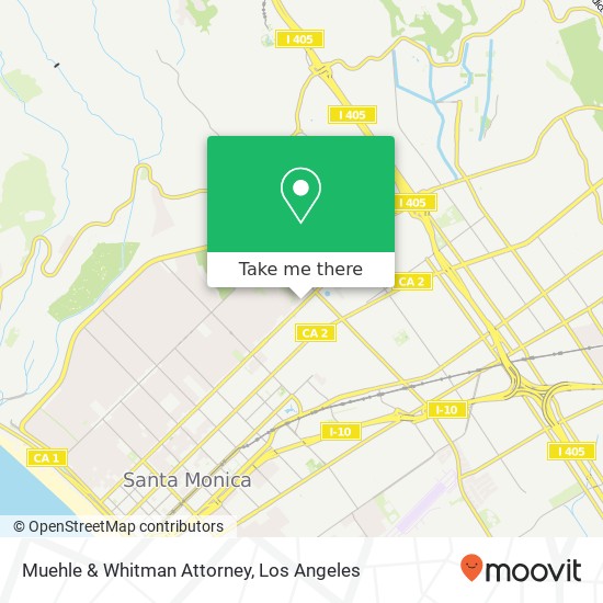 Muehle & Whitman Attorney map
