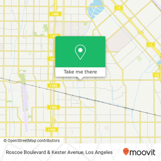 Mapa de Roscoe Boulevard & Kester Avenue