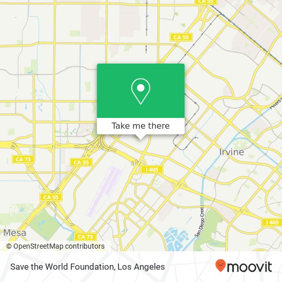 Mapa de Save the World Foundation