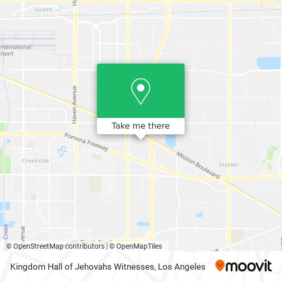 Kingdom Hall of Jehovahs Witnesses map