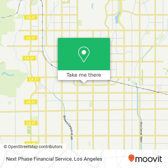 Next Phase Financial Service map