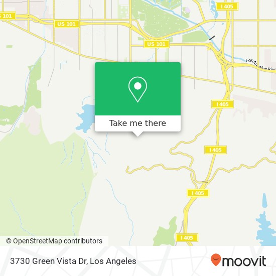 3730 Green Vista Dr map