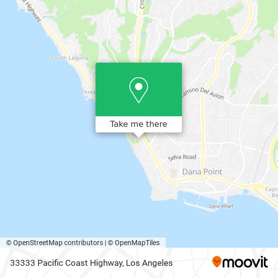 33333 Pacific Coast Highway map