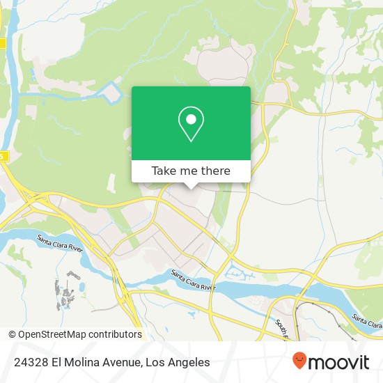 24328 El Molina Avenue map