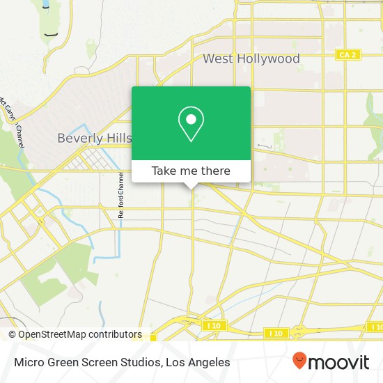 Micro Green Screen Studios map