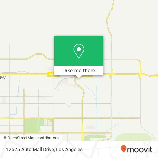 Mapa de 12625 Auto Mall Drive