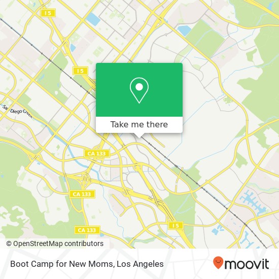 Boot Camp for New Moms map