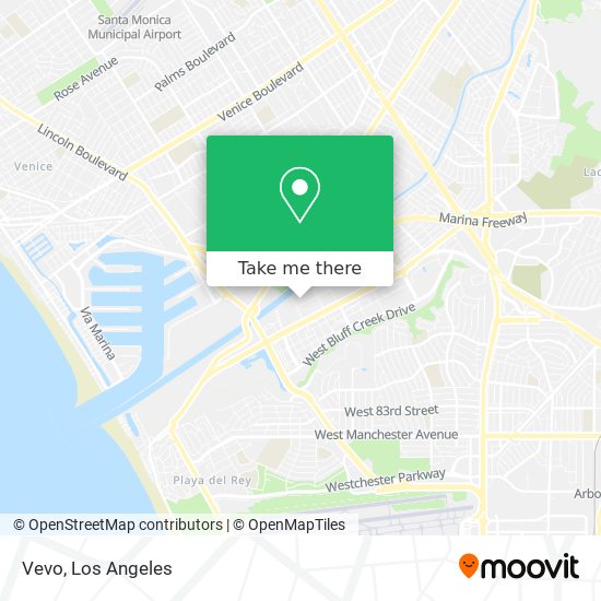 Vevo map