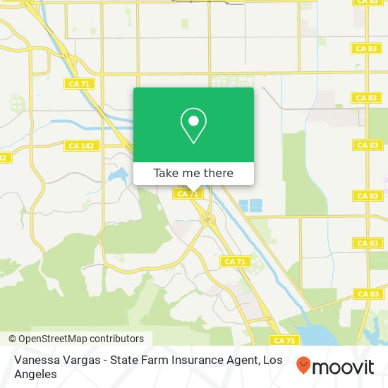 Vanessa Vargas - State Farm Insurance Agent map
