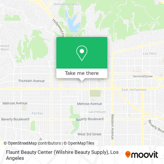 Flaunt Beauty Center (Wilshire Beauty Supply) map