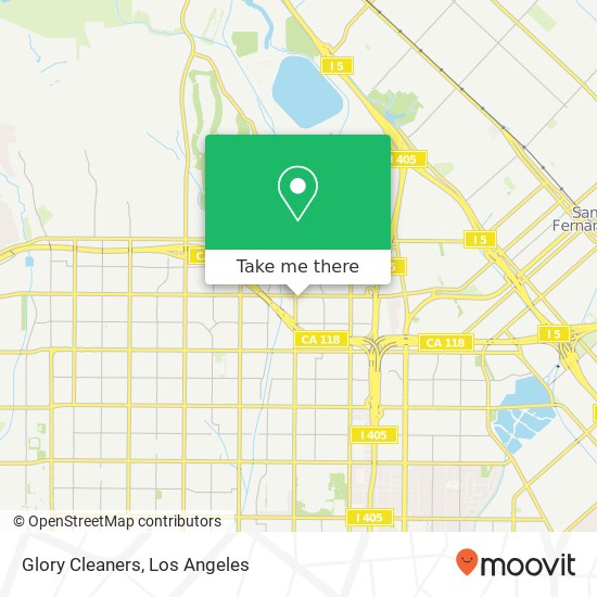 Glory Cleaners map
