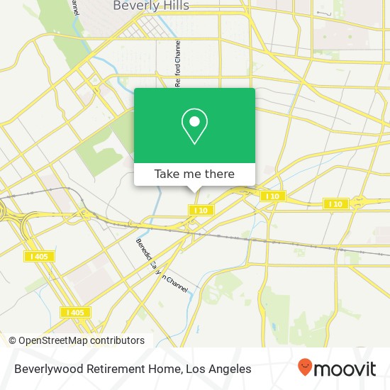 Beverlywood Retirement Home map