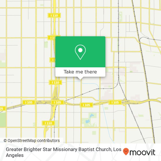 Greater Brighter Star Missionary Baptist Church map