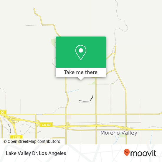 Lake Valley Dr map