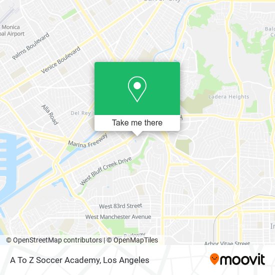 Mapa de A To Z Soccer Academy