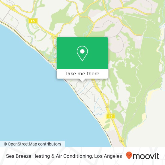 Sea Breeze Heating & Air Conditioning map