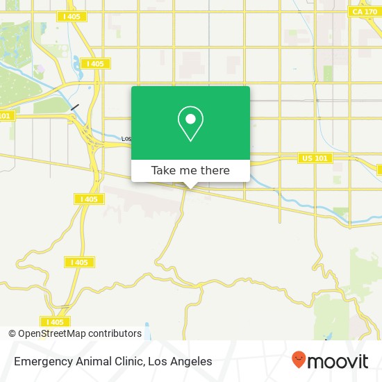 Mapa de Emergency Animal Clinic