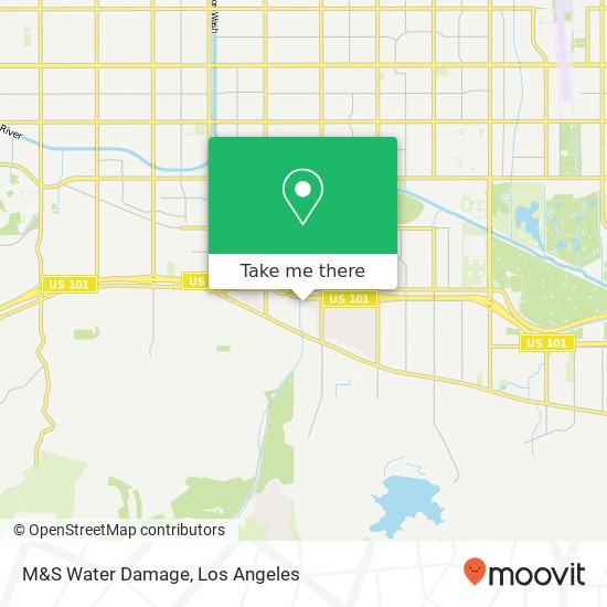 M&S Water Damage map