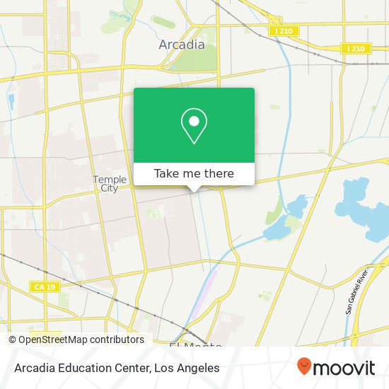 Arcadia Education Center map