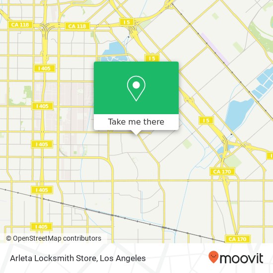 Arleta Locksmith Store map