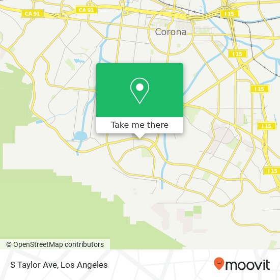 Mapa de S Taylor Ave