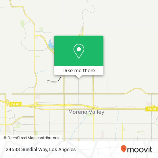 Mapa de 24533 Sundial Way