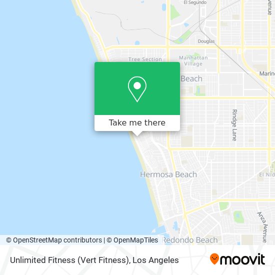 Unlimited Fitness (Vert Fitness) map