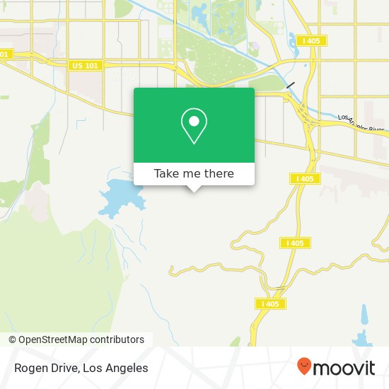 Rogen Drive map