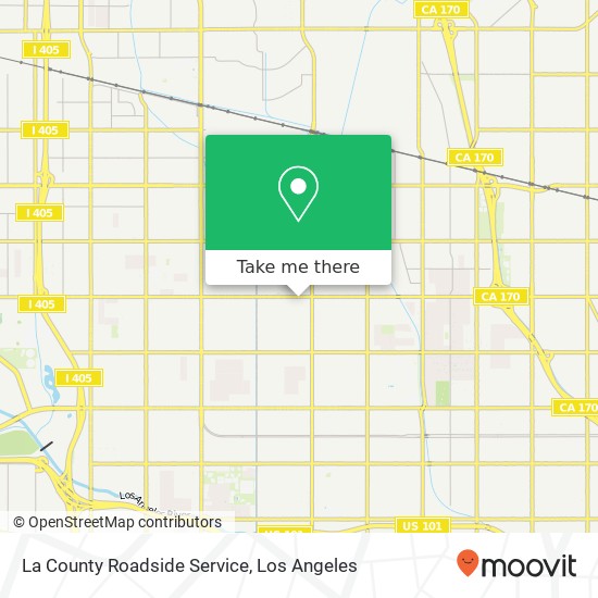 La County Roadside Service map