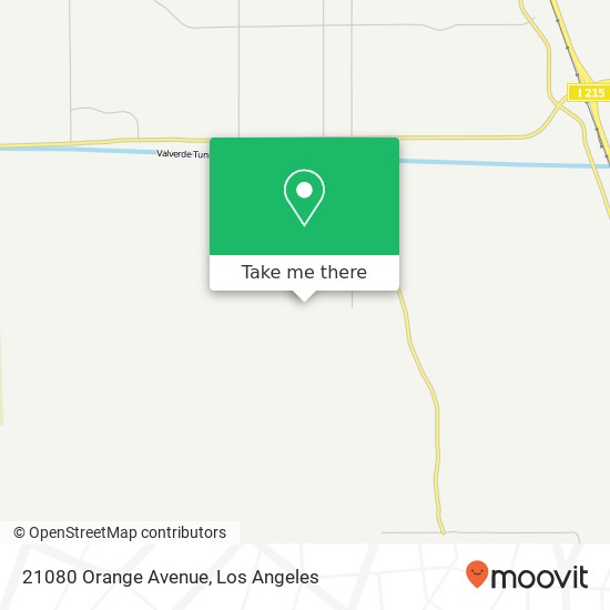 Mapa de 21080 Orange Avenue