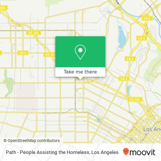 Path - People Assisting the Homeless map