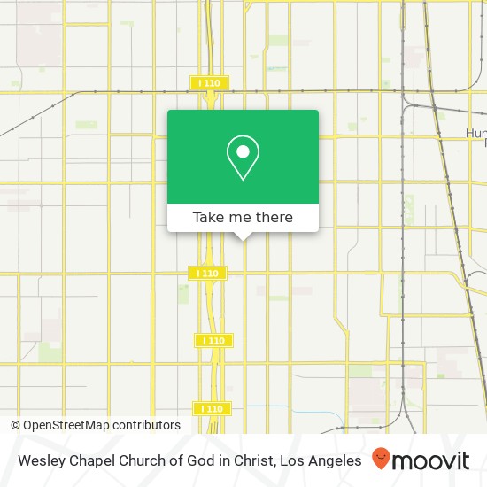 Mapa de Wesley Chapel Church of God in Christ