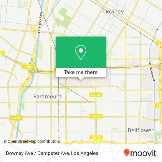 Mapa de Downey Ave / Dempster Ave