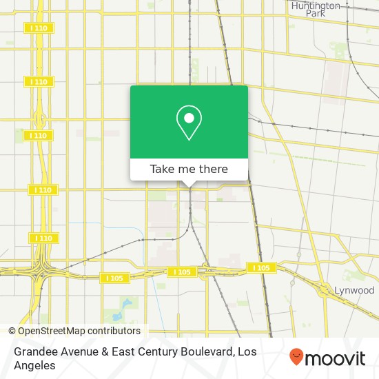 Grandee Avenue & East Century Boulevard map
