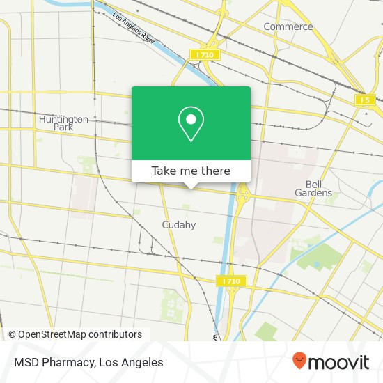 Mapa de MSD Pharmacy