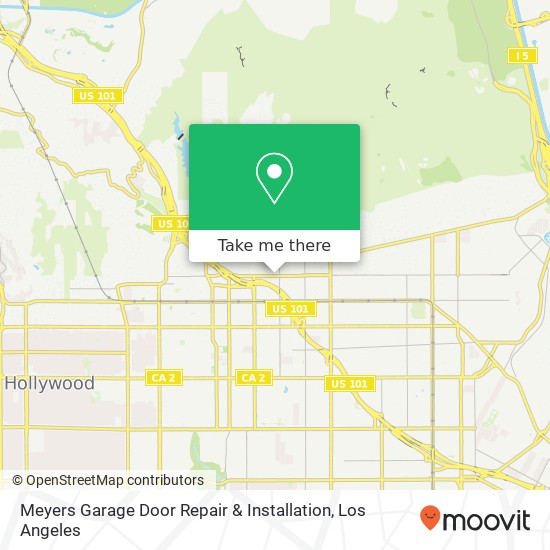 Meyers Garage Door Repair & Installation map