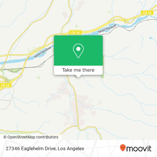 Mapa de 27346 Eaglehelm Drive