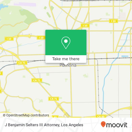 J Benjamin Selters III Attorney map