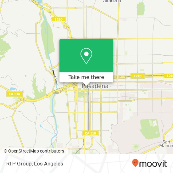 RTP Group map