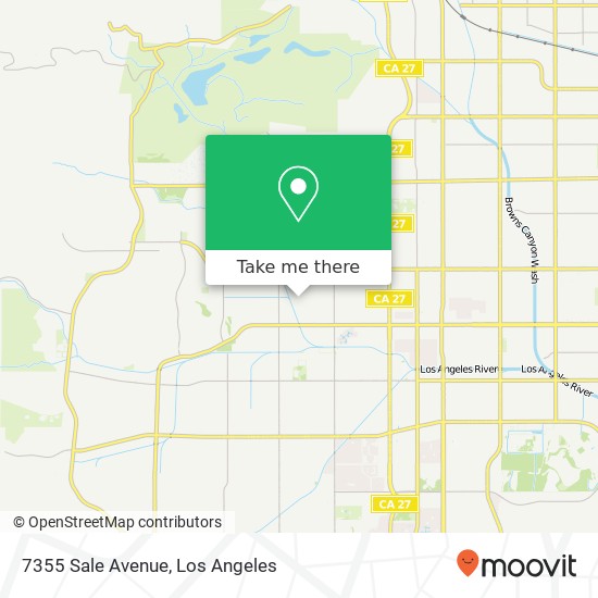 7355 Sale Avenue map