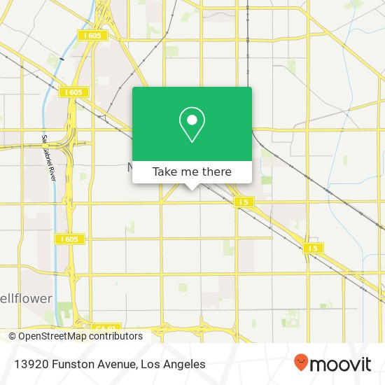 13920 Funston Avenue map