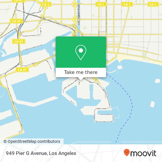 949 Pier G Avenue map
