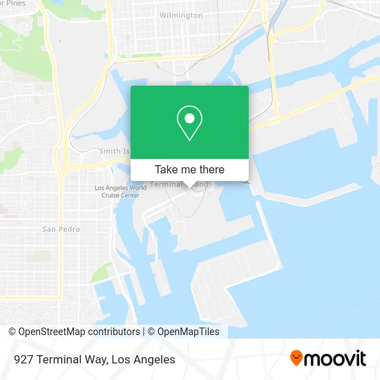 927 Terminal Way map