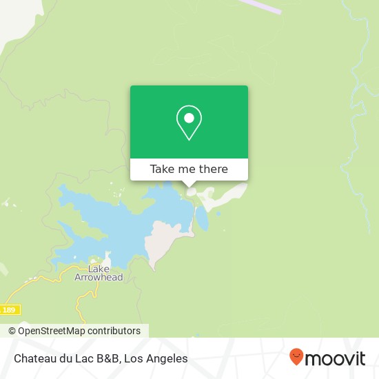 Mapa de Chateau du Lac B&B