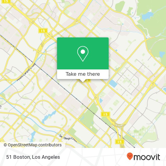 Mapa de 51 Boston