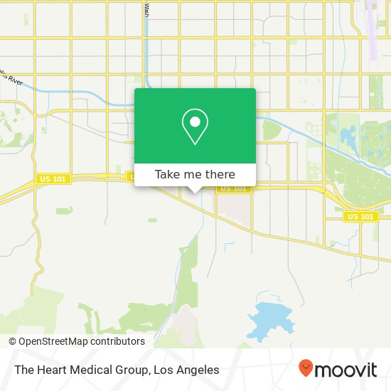 Mapa de The Heart Medical Group