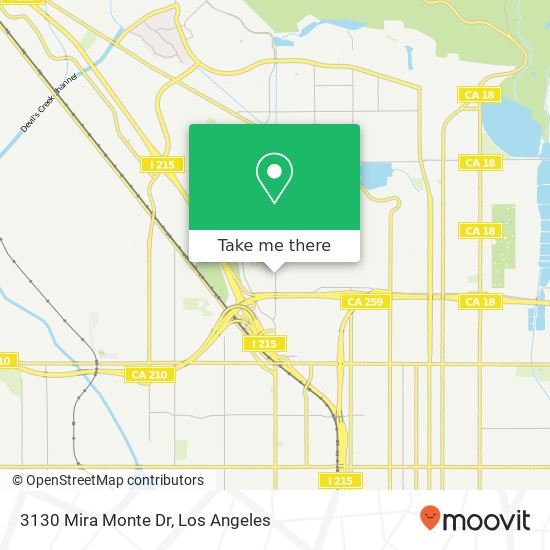 3130 Mira Monte Dr map