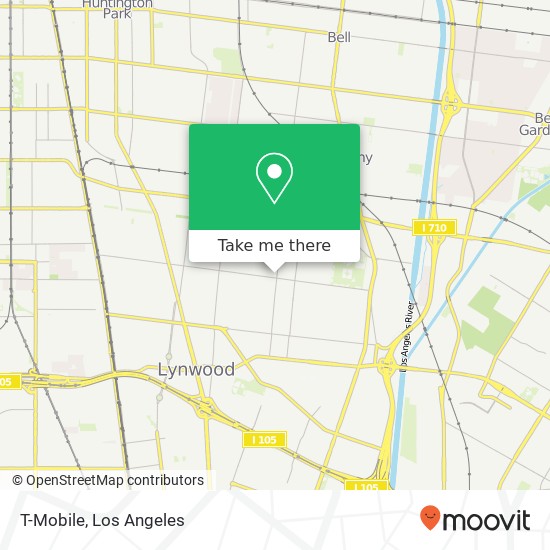 Mapa de T-Mobile